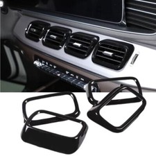 Black Car Central Air Conditon Outlet Vent Trim For Benz GLE GLS X167 W167 2020+ comprar usado  Enviando para Brazil