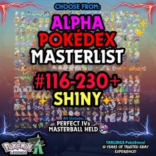 Pokemon Legends ZA 🐉 PokeDex Masterlist - #116-230 SHINY ✨ Você escolhe! ✨ comprar usado Pokemon Legends ZA 🐉 PokeDex Masterlist - #116-230 SHINY ✨ Você escolhe! ✨ comprar usado  Enviando para Brazil
