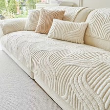 Thick plush sofa for sale  MANCHESTER