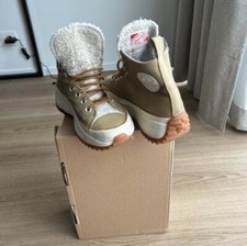 Converse plateforme fourrure d'occasion  Rouen-