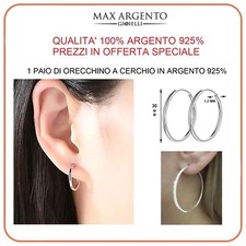 Orecchini cerchio cerchietto usato  Massa di Somma