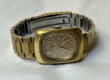 Omega Accutron Vintage Relógio de Pulso Feminino Pulseira Original Acabamento Dourado Escovado comprar usado  Enviando para Brazil