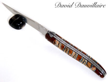 Laguiole ciselé david d'occasion  Saint-Chély-d'Aubrac