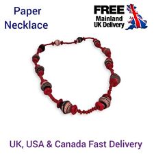 Recycled paper bead for sale  EDGWARE