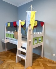 Hochbett ritterburg debe gebraucht kaufen  München