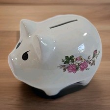 Vintage floral piggy for sale  Owego