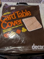 2 capas de mesa de cartas acolchoadas vintage comprar usado  Enviando para Brazil