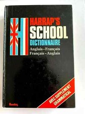 Dictionnaire harrap scool d'occasion  Paris XV