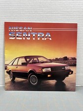 1984 NISSAN SENTRA REVENDEDOR SHOWROOM FOLHETO DE VENDAS CATÁLOGO GUIA LIVRETO B17 comprar usado  Enviando para Brazil