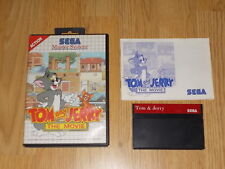 TOM AND JERRY THE MOVIE - SEGA MASTER SYSTEM - CIB - PAL - COMPLETO, usado comprar usado  Enviando para Brazil