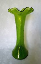 Green crackle glass for sale  HARWICH