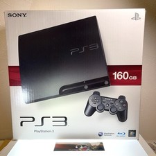 Console Sony PlayStation 3 PS3 160GB na caixa Japão CECH-3000A preto carvão EX/EX comprar usado  Enviando para Brazil