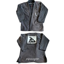 Enois Masculino Team Avalanche BJJ Boran Brazilian Jiu Jitsu Gi Kimono A3L Distressed comprar usado  Enviando para Brazil