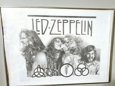 Led zeppelin framed for sale  Opelika