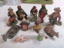 Statue presepe vintage usato  Roma