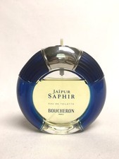 Boucheron JAIPUR SAPHIR Eau De Toilette 3,4 oz 100 ml frasco spray perfume SEM TOPO comprar usado  Enviando para Brazil