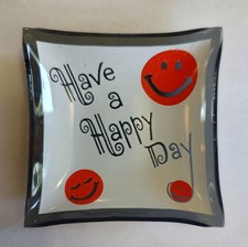 Vintage glass ashtray for sale  Lakeview
