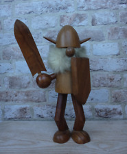Wooden gonk viking for sale  DUNSTABLE
