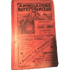 Annuaire automobile ravet d'occasion  Saint-Omer