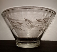 Vintage etched crystal for sale  Rutherford