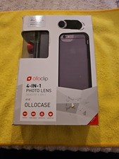 Lente fotográfica Olloclip 4 em 1 para iPhone 6 6s ou Plus capas cinza para std ou + nova comprar usado  Enviando para Brazil