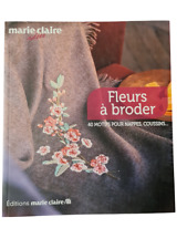 Fleurs broder motifs d'occasion  Moussan