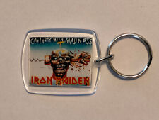 Chaveiro Iron Maiden posso brincar com loucura PLÁSTICO USADO Vintage metal comprar usado  Enviando para Brazil