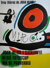 Miro joan affiche d'occasion  Paris IX