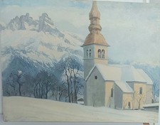 Tableau ancien peinture d'occasion  Verneuil-sur-Avre