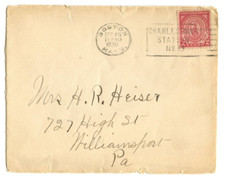 MA-MASS=BOSTON-CHARLESTOWN STATION NO.29-Cancelamento de máquina-Capa-1930 comprar usado  Enviando para Brazil