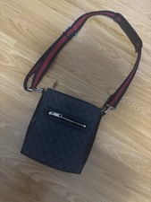 Gucci pouch black for sale  REDDITCH