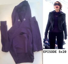 The Flash Nora West Allen (JPK) usado armario púrpura sudadera con capucha ep. 2x07 segunda mano  Embacar hacia Mexico