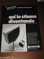 Aa22 1968 autovox usato  San Marcello Piteglio