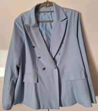 Damen blazer hellblau gebraucht kaufen  Delmenhorst