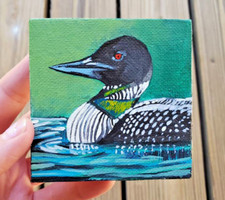Loon bird art for sale  Rusk