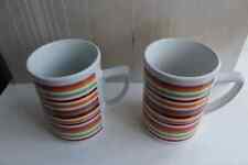 Striped mugs excellent for sale  READING