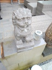 Löwe gartenfigur steinfigur gebraucht kaufen  Baunatal