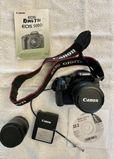Câmera Digital SLR Canon EOS Rebel T1i 15.1MP com Lente 18-55mm + Extras!! comprar usado  Enviando para Brazil