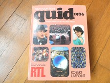 Livre quid 1986 d'occasion  France