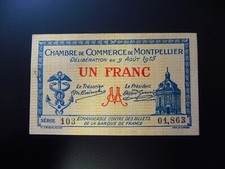 Billet necessite franc d'occasion  Revigny-sur-Ornain
