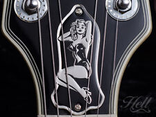 Pin-up de latão Truss Rod Capa. se encaixa na maioria Gibson, Les Paul, SG + mais comprar usado  Enviando para Brazil
