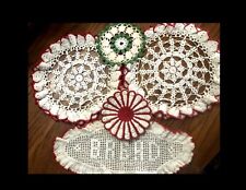 Vintage handmade doilies for sale  Seaford