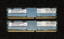 Dell 16GB (2x8GB) DDR2 PC2-5300 667MHz memória ECC totalmente buffer FB-DIMM: mícron comprar usado  Enviando para Brazil