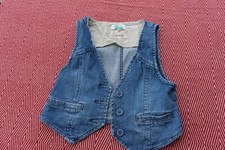 Jeansweste weste jeans gebraucht kaufen  Garching a.d.Alz