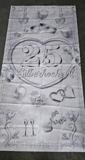 Silberhochzeit deko set gebraucht kaufen  Liebenwalde