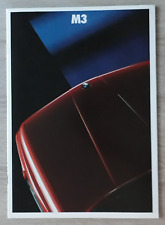 Bmw e30 brochure d'occasion  Expédié en Belgium
