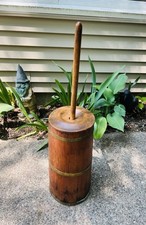 Antique wooden butter for sale  Spring Lake