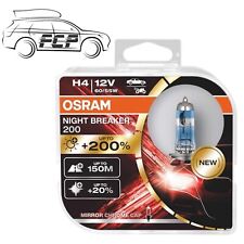 Disjuntor noturno OSRAM 200 H4 lâmpadas para faróis de carro (duplas) - 200% mais luz NOVO, usado comprar usado  Enviando para Brazil