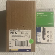 Pacote com 3 plugues quadrados D 20 ampères CAFI neutro (QO120PCAFIC) comprar usado  Enviando para Brazil