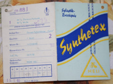 Etikett synthetex lichtentanne gebraucht kaufen  Neugersdorf